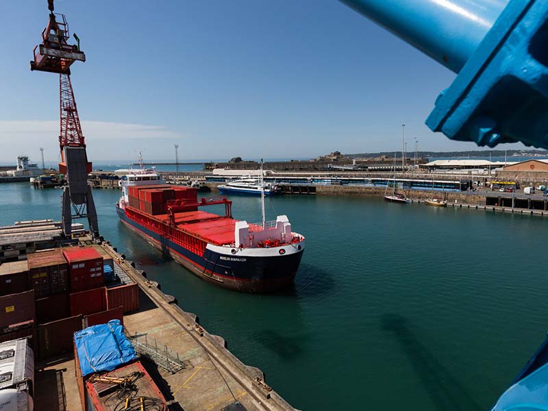 solent stevedores wins 9 year contract at the Ports of Jersey - image credit: Greg England